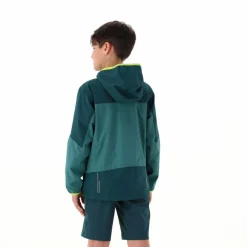 Jungen-Shell aus zweifarbigem Ripstop><noscript><img width=