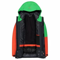 Jungen-Skijacke aus Twill mit fester Kapuze><noscript><img width=