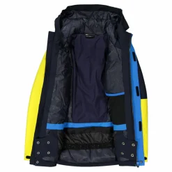 Jungen-Skijacke aus Twill mit fester Kapuze><noscript><img width=