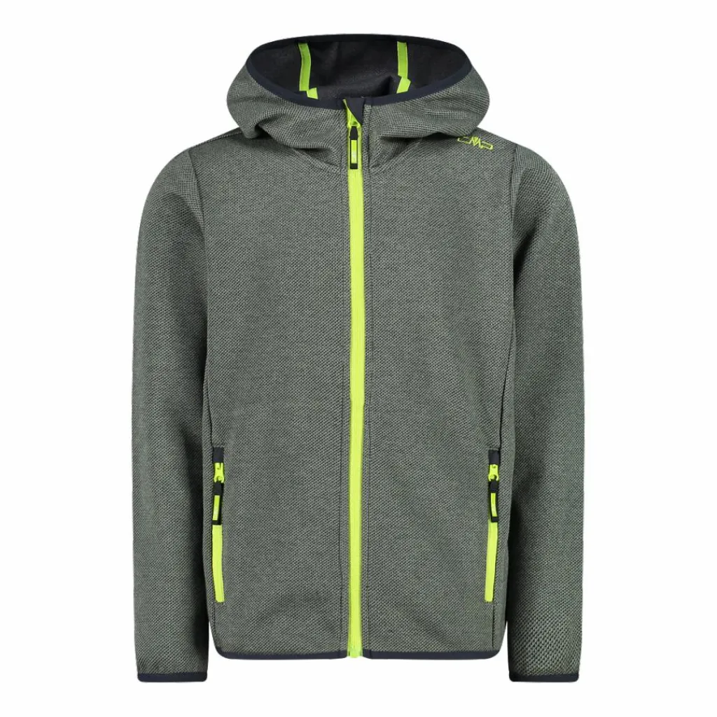 Jungen-Sweatshirt mit Kapuze aus Knit Tech Fleece>CMP Hot