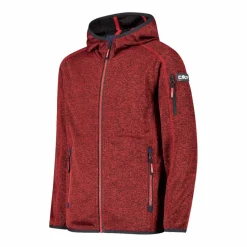 Jungen-Sweatshirt mit Kapuze aus Knit Tech Fleece><noscript><img width=
