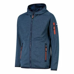 Jungen-Sweatshirt mit Kapuze aus Knit Tech Fleece><noscript><img width=