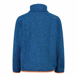 Kapuzenlose Jungen schweres Fleecejacke Knit-Tech in melierter Optik>CMP Sale