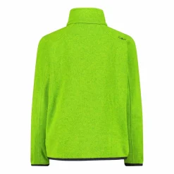 Kapuzenlose Jungen schweres Fleecejacke Knit-Tech in melierter Optik><noscript><img width=