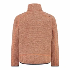 Kapuzenlose Jungen schweres Fleecejacke Knit-Tech in melierter Optik><noscript><img width=