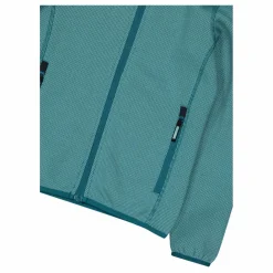 Kapuzenlose Mädchen schweres Fleecejacke Knit-Tech in melierter Optik><noscript><img width=