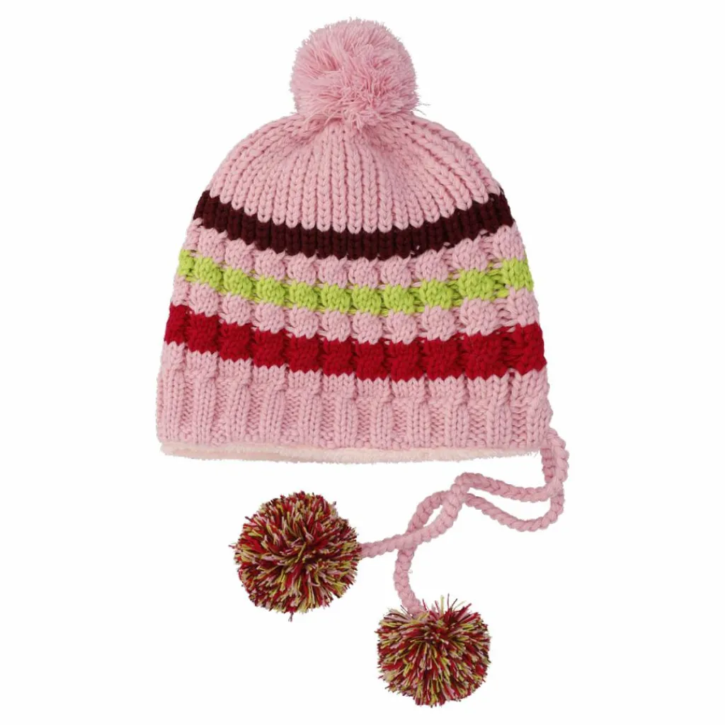 Kinder-Strickmütze mit Bommel>CMP Hot