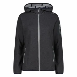 Knit-Tech-Fleece mit Kapuze und Mesh><noscript><img width=
