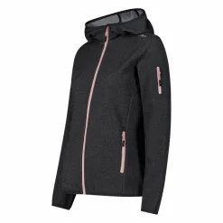 Knit-Tech-Fleece mit Kapuze und Mesh><noscript><img width=