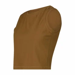 Kurzes Damen-Tanktop aus Stretch-Polyamid><noscript><img width=