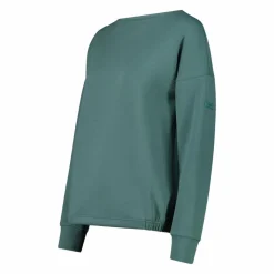 Langarms aus leichtem French Terry mit Stretch für Damen><noscript><img width=