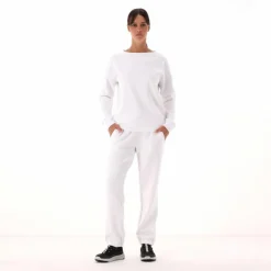 Langarms aus leichtem French Terry mit Stretch für Damen><noscript><img width=