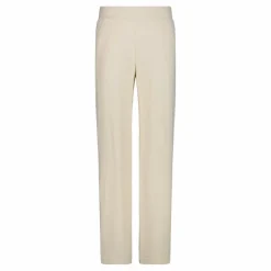 Lange Damenhose aus meliertem Jerseystoff><noscript><img width=