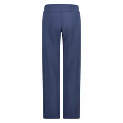 Lange Damenhosen im Regular Fit aus Modal mit matt glänzendem Finish><noscript><img width=