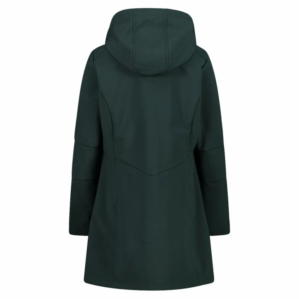 Lange Damenjacke aus Softshell>CMP