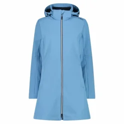 Lange Damenjacke aus Softshell><noscript><img width=