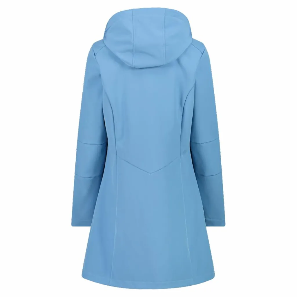 Lange Damenjacke aus Softshell>CMP