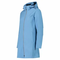 Lange Damenjacke aus Softshell><noscript><img width=