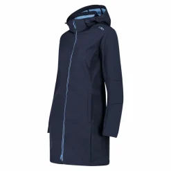 Lange Damenjacke aus Softshell><noscript><img width=