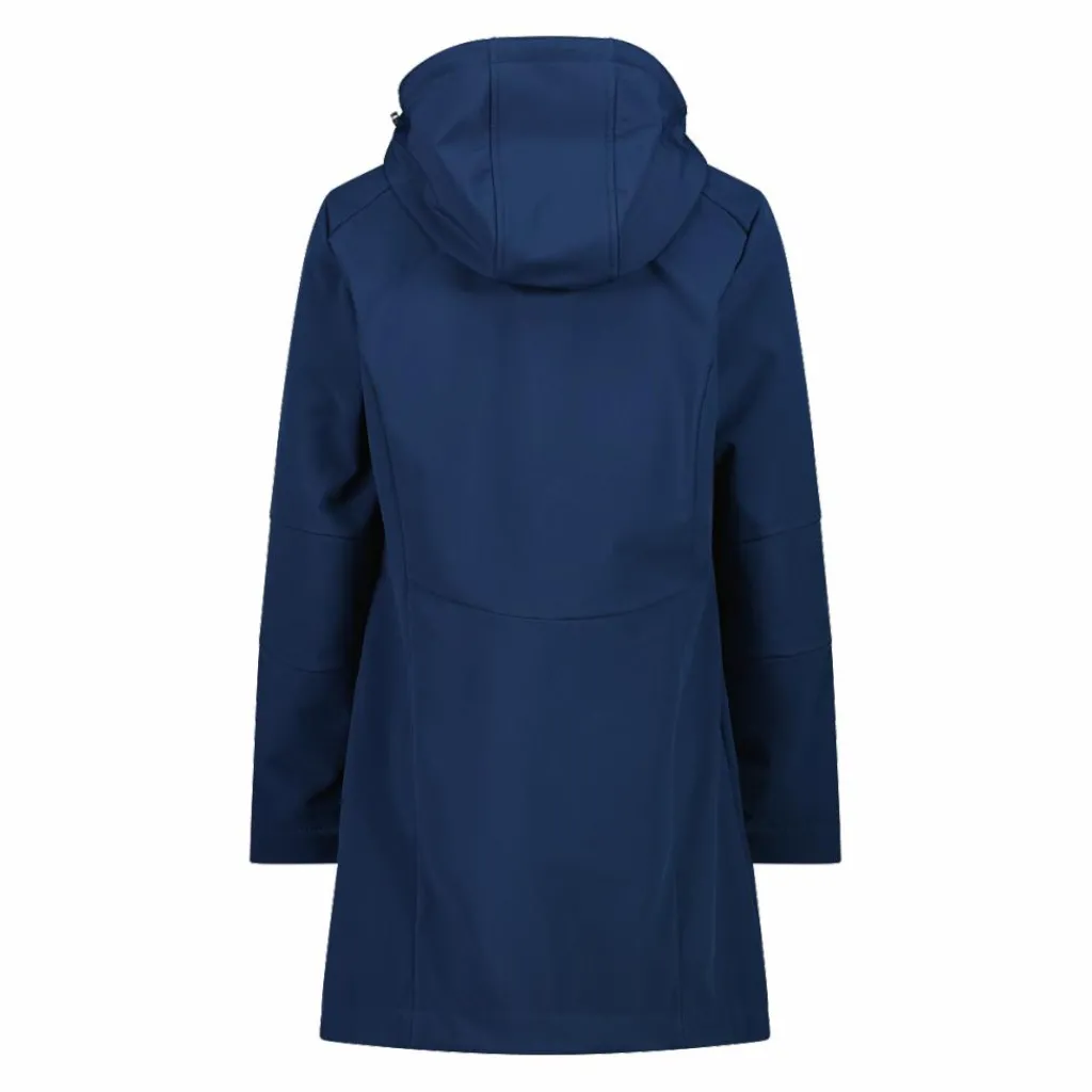 Lange Damenjacke aus Softshell>CMP