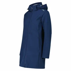 Lange Damenjacke aus Softshell><noscript><img width=