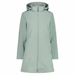 Lange Damenjacke aus Softshell><noscript><img width=