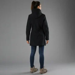 Lange Damenjacke aus Softshell><noscript><img width=