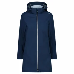Lange Damenjacke aus Softshell><noscript><img width=