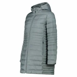 Lange Daunenjacke Sorona® Aura Melange für Damen><noscript><img width=