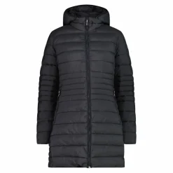 Lange Daunenjacke Sorona® Aura Melange für Damen><noscript><img width=