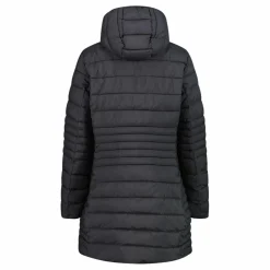Lange Daunenjacke Sorona® Aura Melange für Damen><noscript><img width=