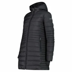 Lange Daunenjacke Sorona® Aura Melange für Damen><noscript><img width=