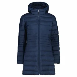 Lange Daunenjacke Sorona® Aura Melange für Damen><noscript><img width=