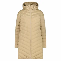 Lange einfarbige Daunenjacke Sorona® Aura für Damen>CMP Hot