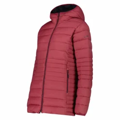 Lange einfarbige Daunenjacke Sorona® Aura für Damen><noscript><img width=