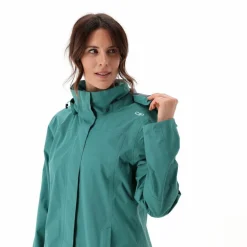 Lange, wasserdichte Damenjacke aus Ripstop><noscript><img width=
