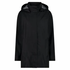 Lange, wasserdichte Damenjacke aus Ripstop><noscript><img width=