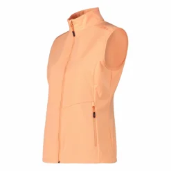 Leichte Softshellweste mit Jacquardtextur für Damen><noscript><img width=