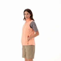 Leichte Softshellweste mit Jacquardtextur für Damen><noscript><img width=