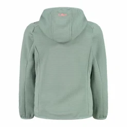 Mädchen Fleece mit durchgehendem Reißverschluss und Kapuze>CMP Sale