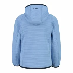 Mädchen Fleece mit durchgehendem Reißverschluss und Kapuze><noscript><img width=