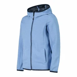 Mädchen Fleece mit durchgehendem Reißverschluss und Kapuze><noscript><img width=