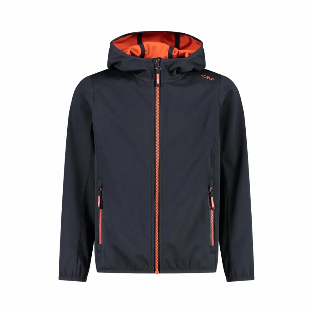 Mädchen Jacke aus leichtem Softshell, mit Fix Hood>CMP Online