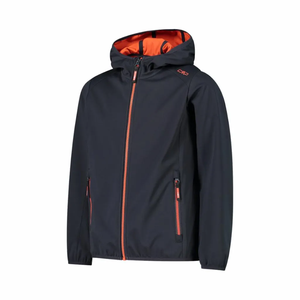 Mädchen Jacke aus leichtem Softshell, mit Fix Hood>CMP Online