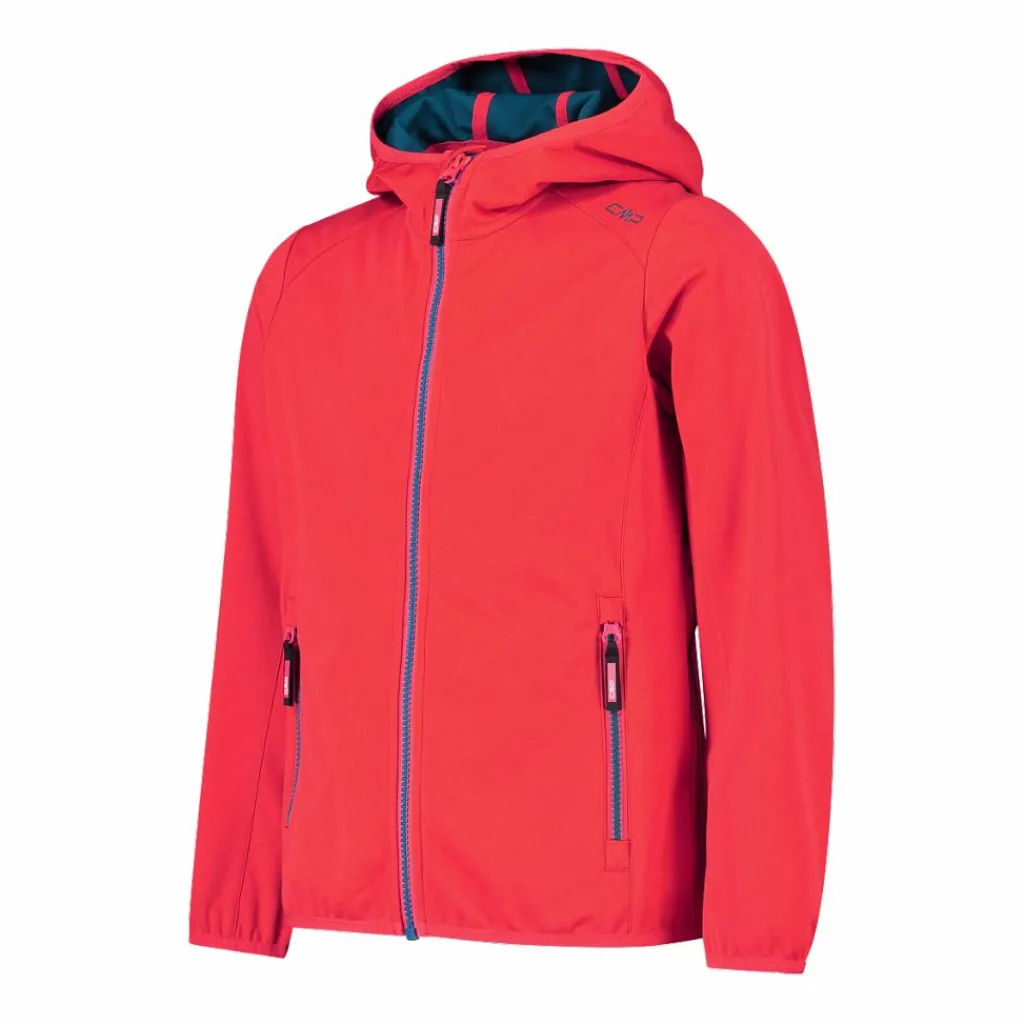 Mädchen Jacke aus leichtem Softshell, mit Fix Hood>CMP Online
