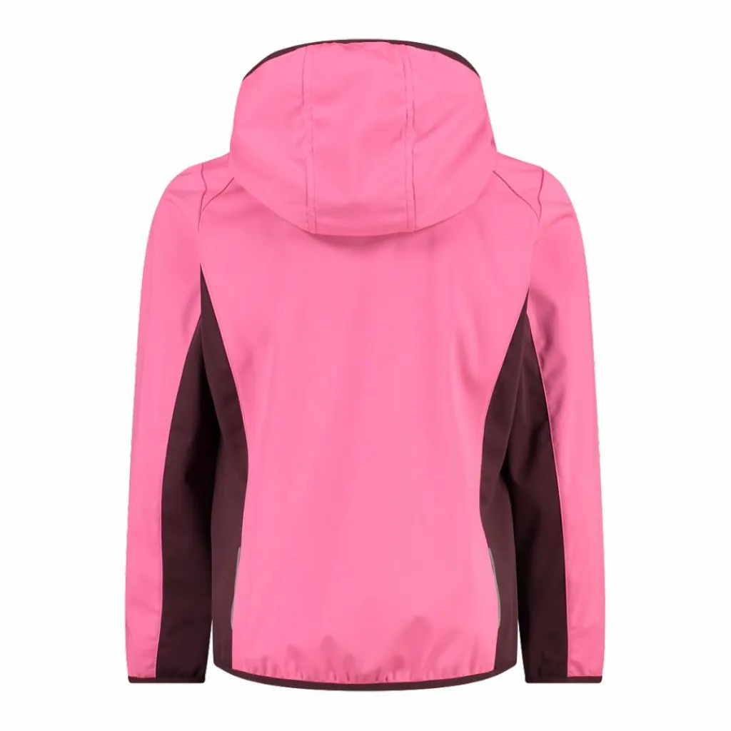 Mädchen Jacke aus leichtem Softshell, mit Fix Hood>CMP Online