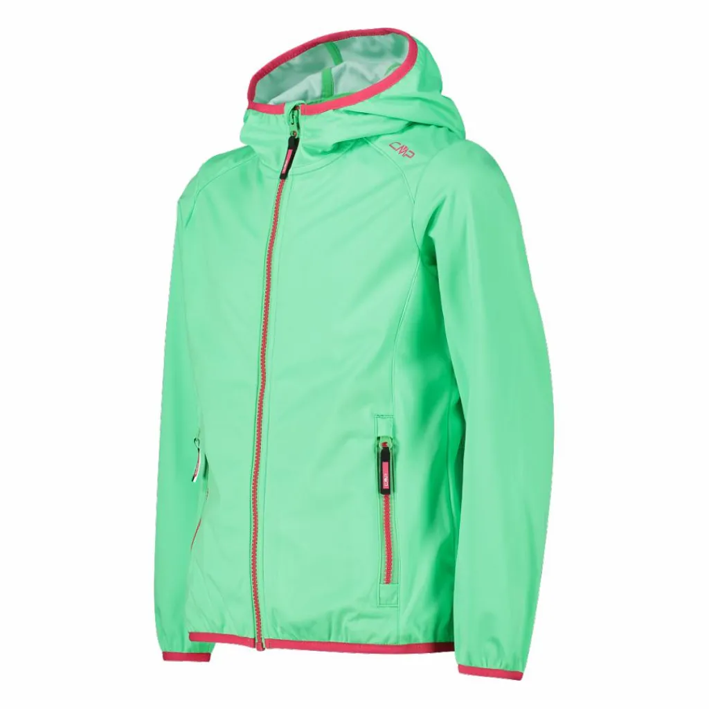 Mädchen Jacke aus leichtem Softshell, mit Fix Hood>CMP Online