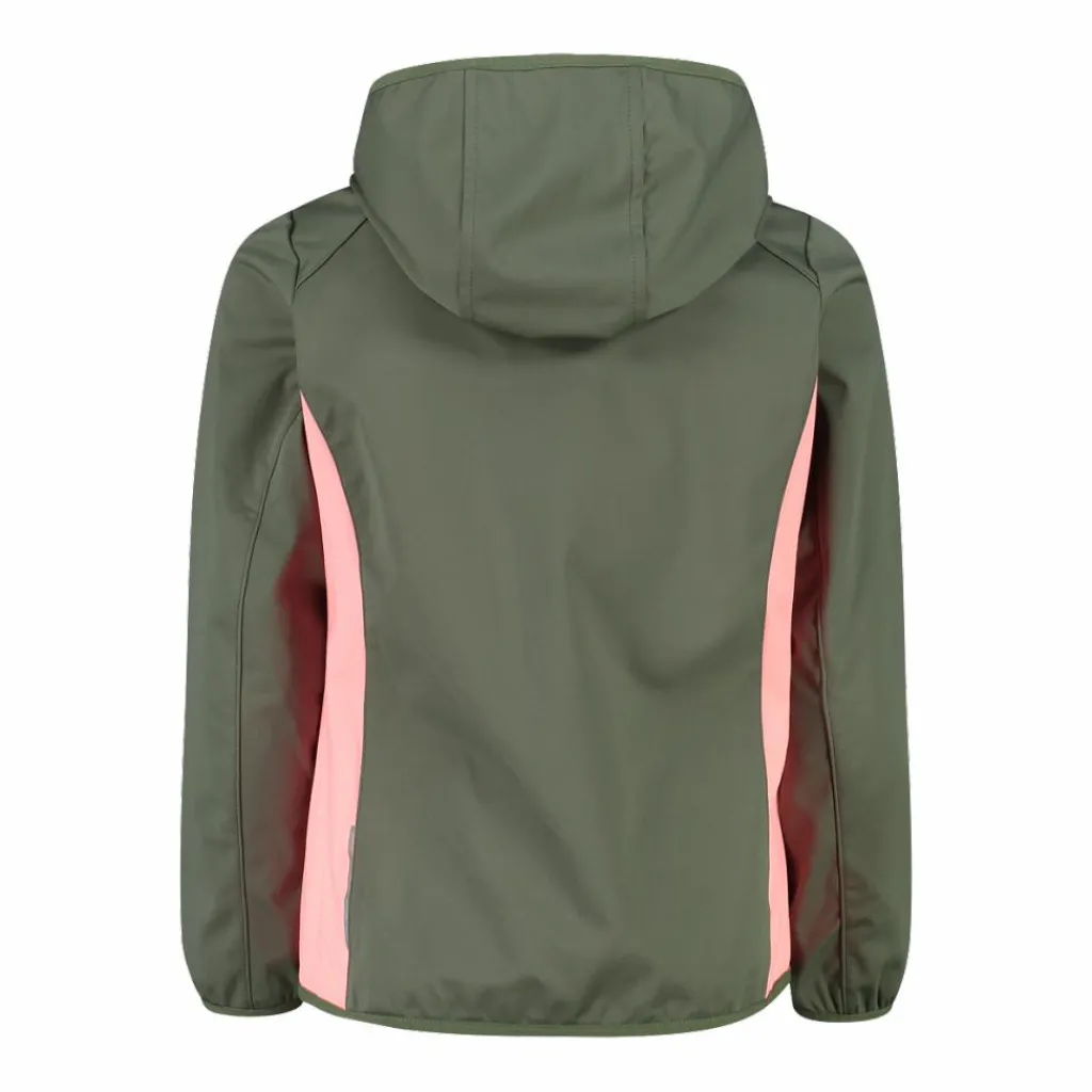 Mädchen Jacke aus leichtem Softshell, mit Fix Hood>CMP Online