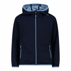 Mädchen Jacke aus leichtem Softshell, mit Fix Hood><noscript><img width=