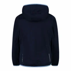 Mädchen Jacke aus leichtem Softshell, mit Fix Hood><noscript><img width=